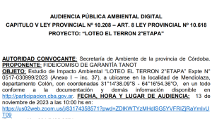 AUDIENCIA PÚBLICA AMBIENTAL